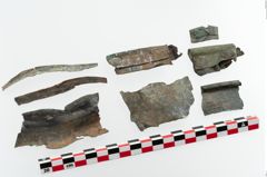 Etikett zu Bronzeschmelzreste (NHMW-PRAE-078078)